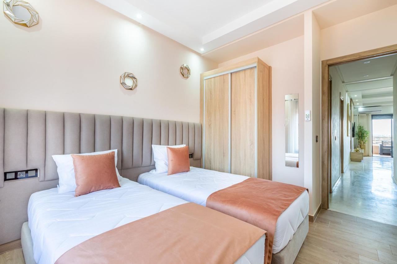 New! Superbe Appartement A Majorelle,Terrace,Iptv. Marrakesh Luaran gambar